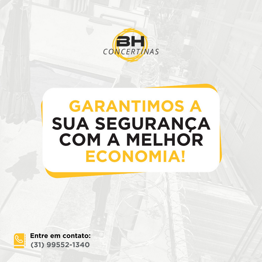 Garantimos a sua Segurança Com a Melhor Economia